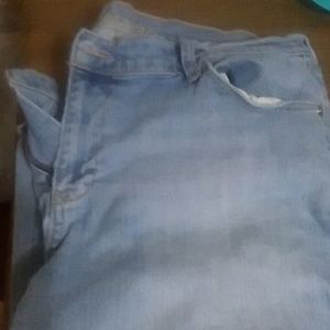 Worn old navy Jean's size 14 short
